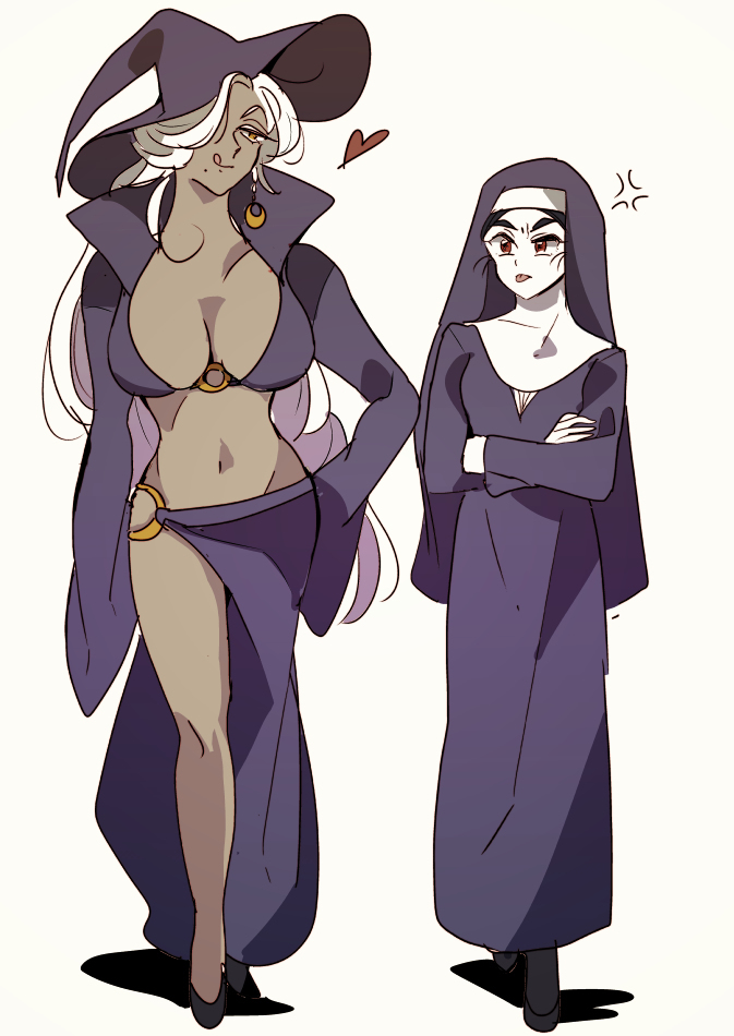 Witch and Apprentice Sister