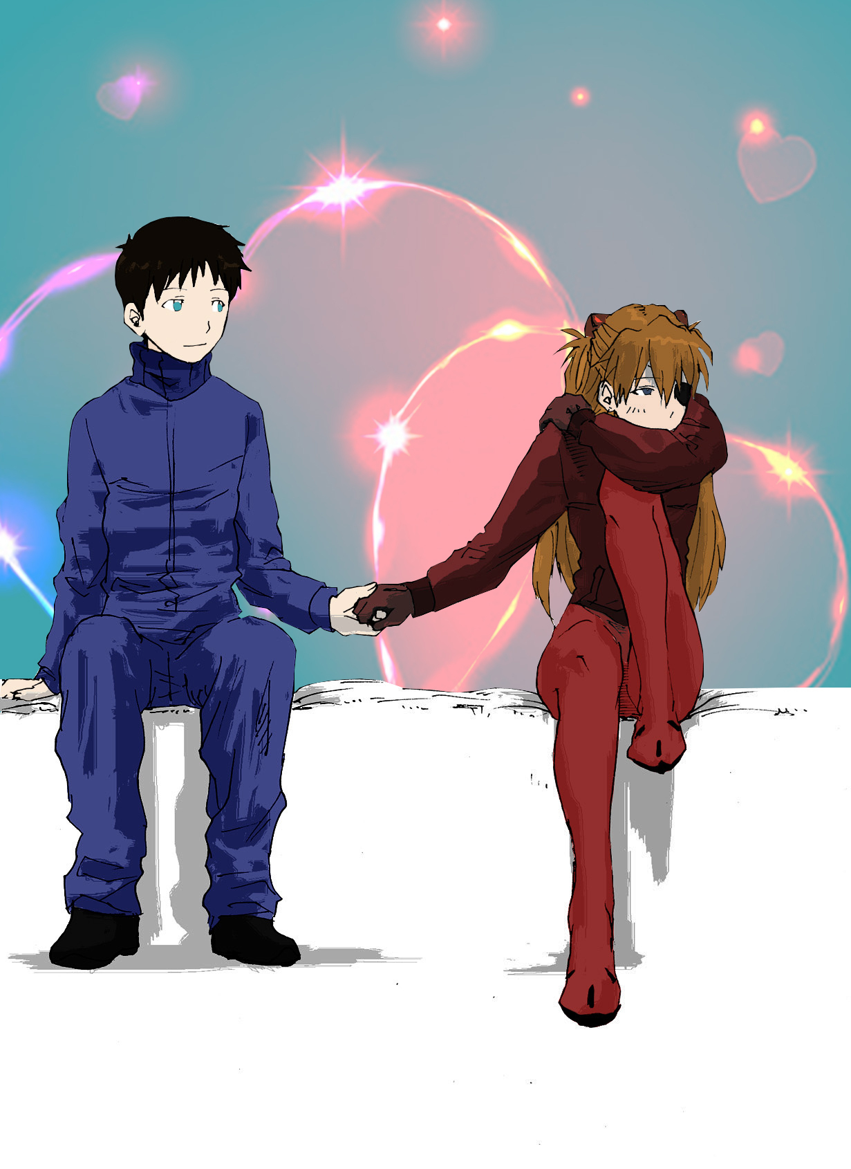 Neon Genesis Evangelion - Shape of heart shape of love (Doujinshi)